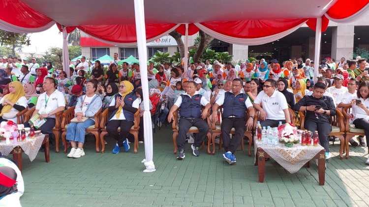 10.000 Peserta Ikut Fun Walk, Pemkot Jaksel dan BKKKS Meriahkan HUT RI ke- 78