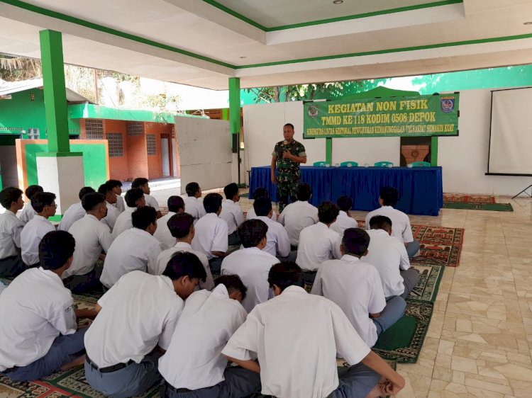 Penyuluhan Terkait Hukum, Kegiatan Non Fisik TMMD ke-118 Kodim 0508/Depok