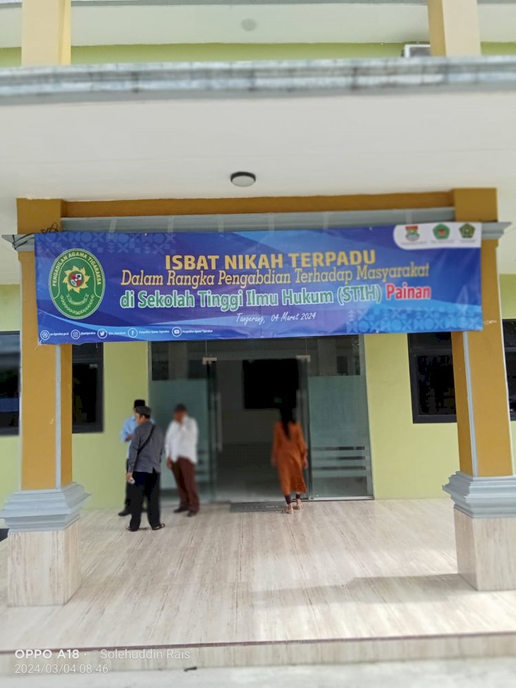 14 Pasangan Ikut Isbat Nikah Terpadu di Kampus STIH Painan