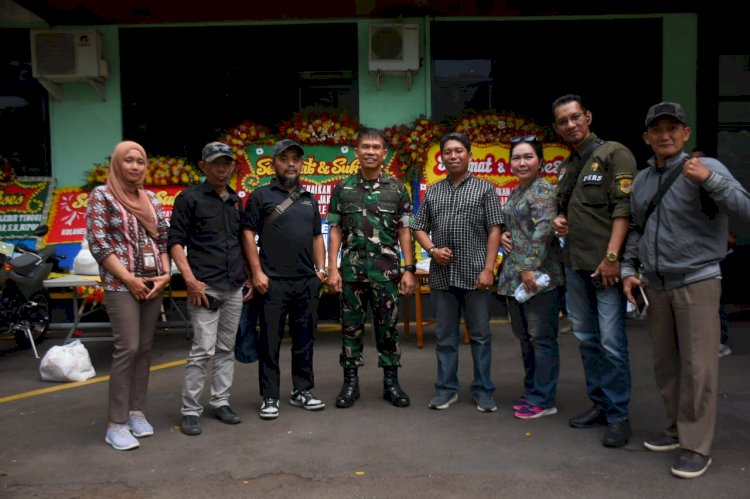 Kolonel Inf Bangun I. E. Siregar, S.H Berikan Bingkisan Lebaran Untuk Insan Media