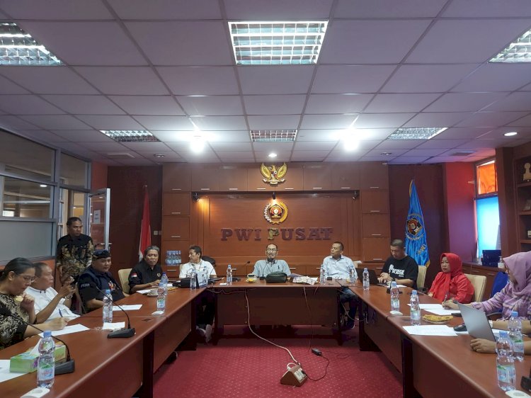 Ketua LKBPH PWI Pusat Seleggarakan Rapat Internal