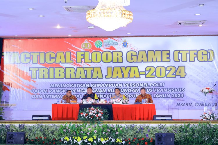 Persiapan Kedatangan Paus Fransiskus, Polri Memulai dengan Gelar TFG