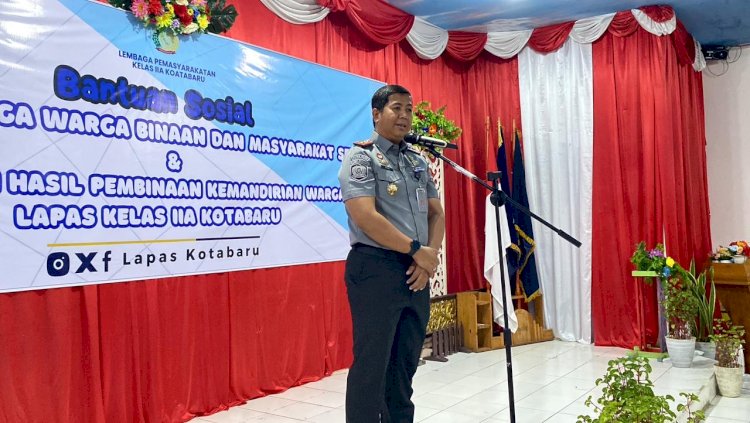 Berikan Premi, Lapas Kotabaru Apresiasi Kerja Keras Warga Binaan