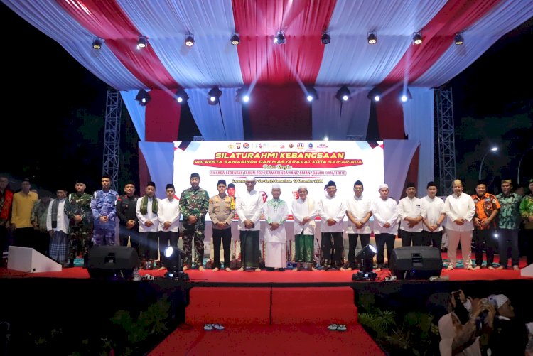 Polresta Samarinda Gagas Cooling System Silaturahmi Kebangsaan Pasca Pilkada