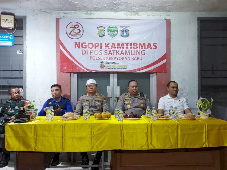 Dirbinmas Polda Metro Jaya Gelar Ngopi Kamtibmas
