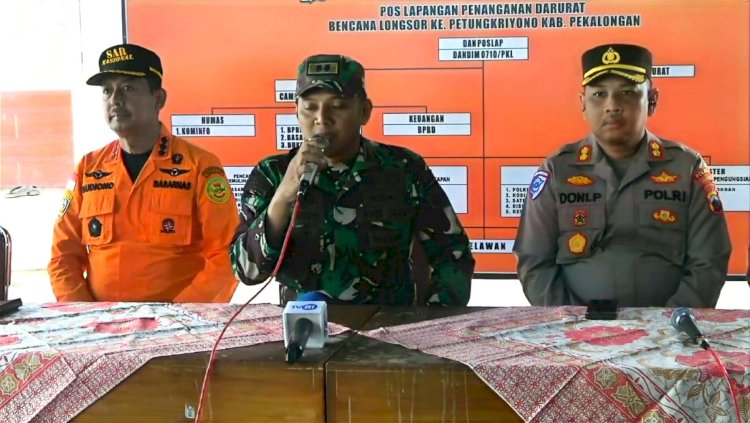 Operasi Pencarian Korban Longsor Petungkriyono Resmi Ditutup