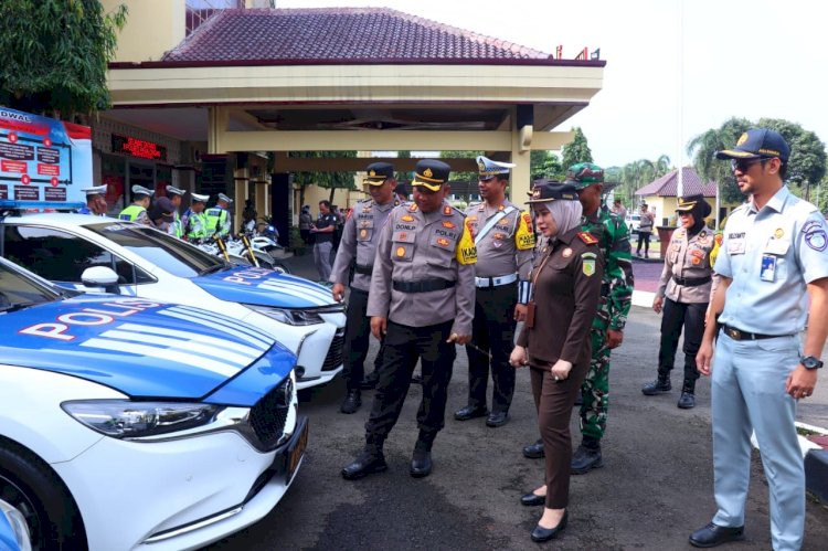 Ops Keselamatan Candi 2025, Kapolres Pekalongan : Bangun Budaya Tertib Berlalu Lintas