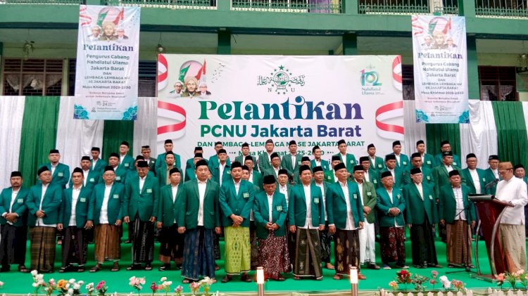 Pelantikan Pengurus dan Lembaga PCNU Jakarta Barat Di Gelar di Pondok Pesantren Asshiddiqiyah
