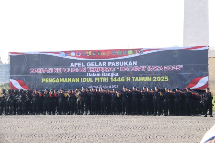 Amankan Mudik dan Lebaran, Polda Metro Jaya Gelar Operasi Ketupat Jaya 2025