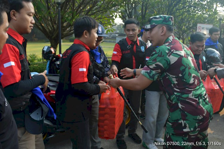 Perayaan May Day di Monas, Dandim 0508/Depok dan Kapolres Metro Depok Lepas 1500 Pekerja 