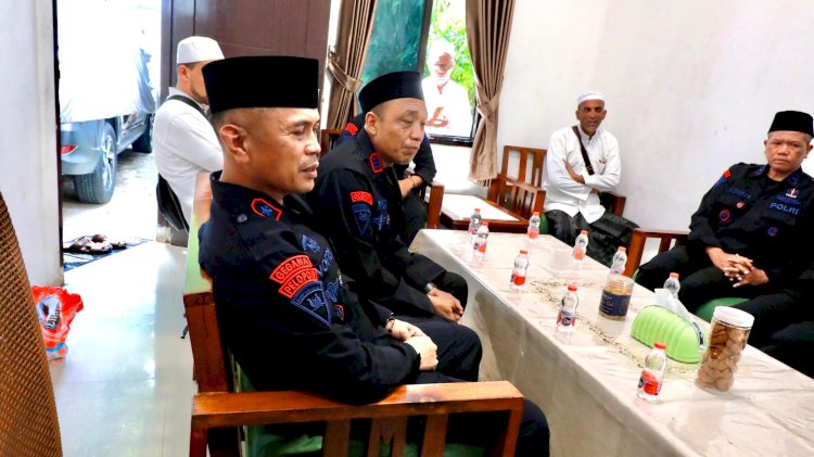 Gegana Satuan Brimob Polda Metro Jaya Jalin Silaturahmi ke Tokoh Agama dan Masyarakat