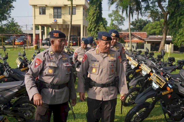 Cek Material Logistik Dan Personel, Brimob Polda Metro Siap Kawal Konfrensi OKI