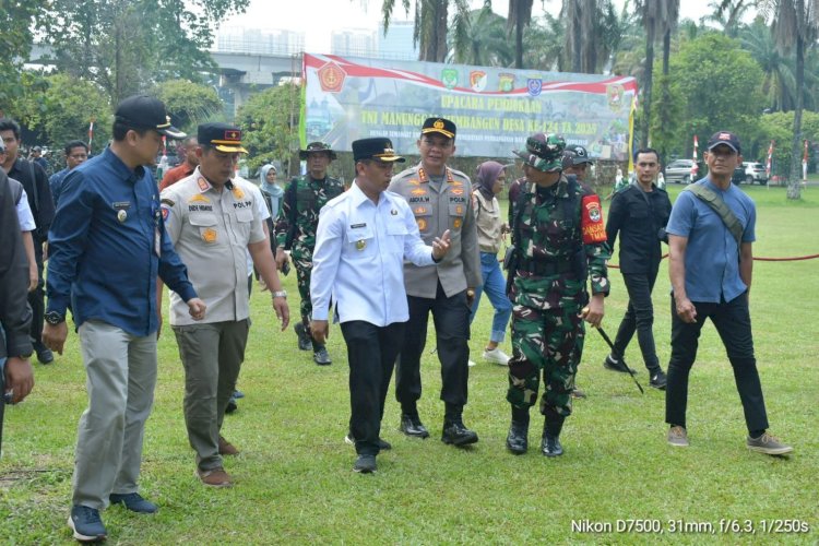 Wali Kota Depok Apresiasi Pelaksanaan Program TMMD ke-124 Kodim 0508/Depok