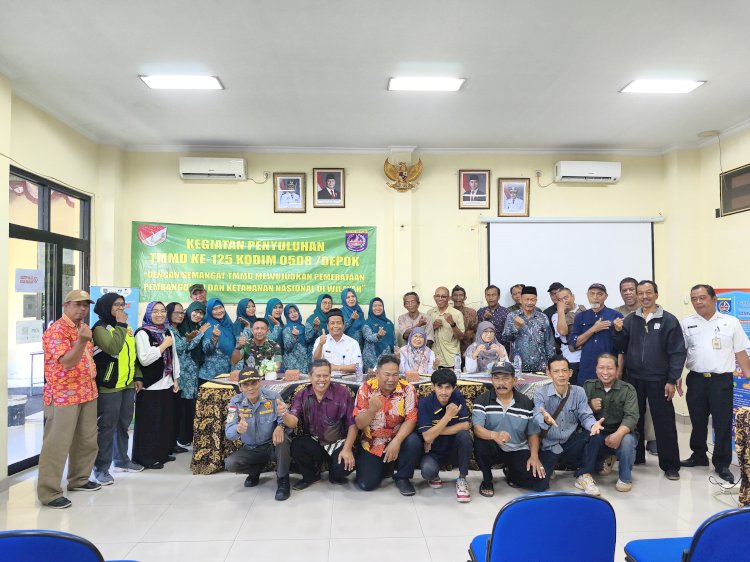 Kegiatan Non Fisik TMMD ke-124 Kodim 0508/Depok, Sosialisasi Kesehatan Jantung Coroner dan Keluarga Berencana