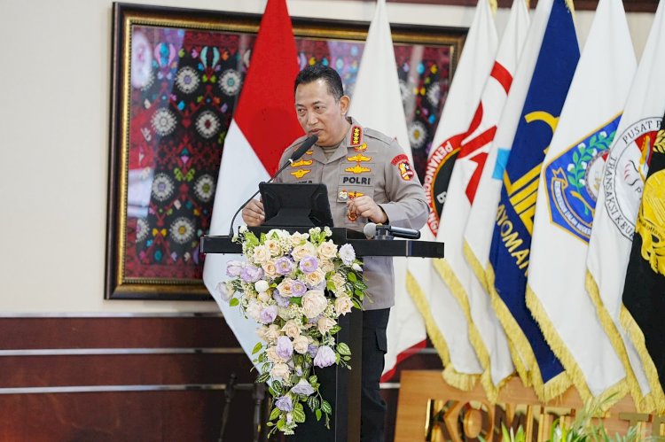 Kapolri Hadiri Promensisko TPPU & TPPT: Komitmen Perangi Kejahatan Siber