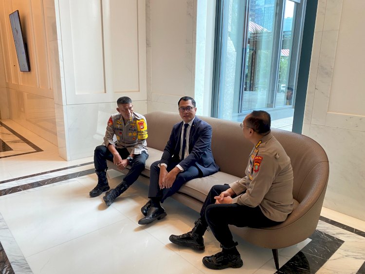 Polda Metro Jaya Cek Keamanan Hotel The Langham, Lokasi Menginap Delegasi Parlemen OKI