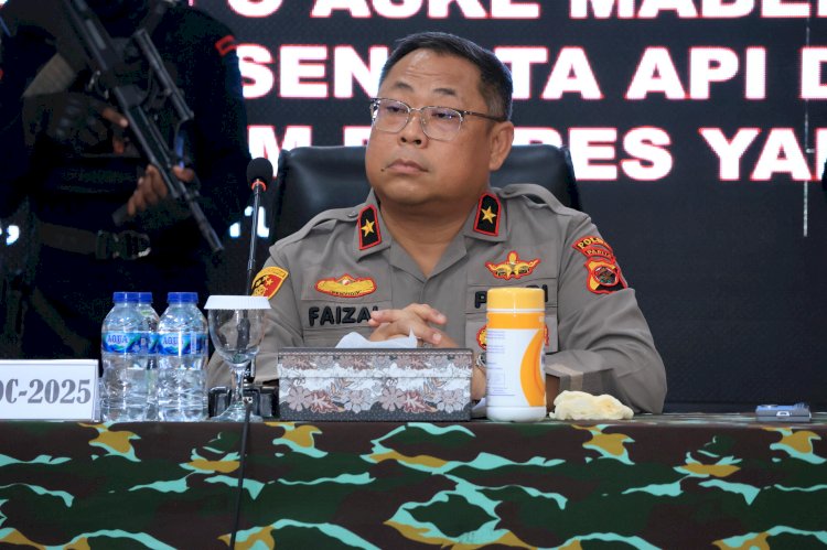 Satgas Ops Damai Cartenz-2025 dan Polres Yahukimo Gelar Reposisi & Rekonstruksi Tindak Kekerasan terhadap Warga Sipil