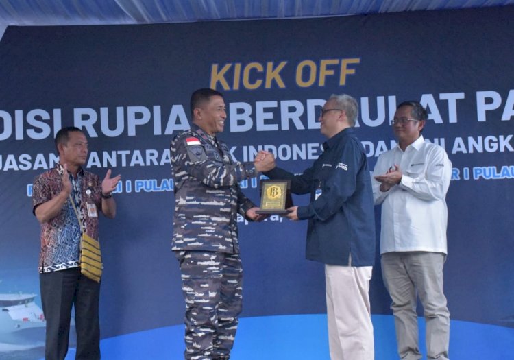 Rupiah Menyapa Pelosok Papua, Sinergi Bank Indonesia dan TNI AL Lepas Ekspedisi ERB 2025