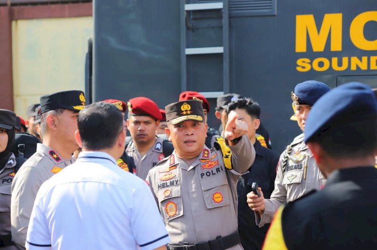 Kapolda Lampung Imbau Warga Pesawaran Tetap Tenang Menunggu Hasil Resmi PSU