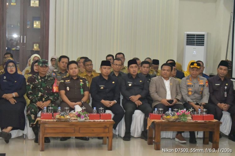 Dandim 0508/Depok Hadiri Pelantikan 97 ASN Eselon III dan IV Pemkot
