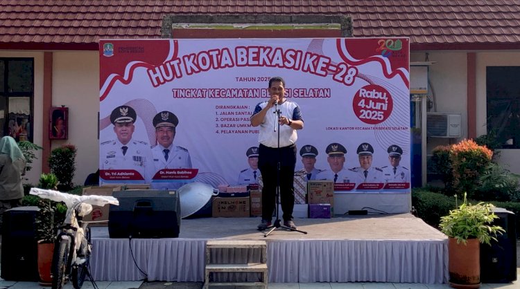 Kantor Kecamatan Bekasi Selatan Meriahkan HUT Kota Bekasi Ke-28