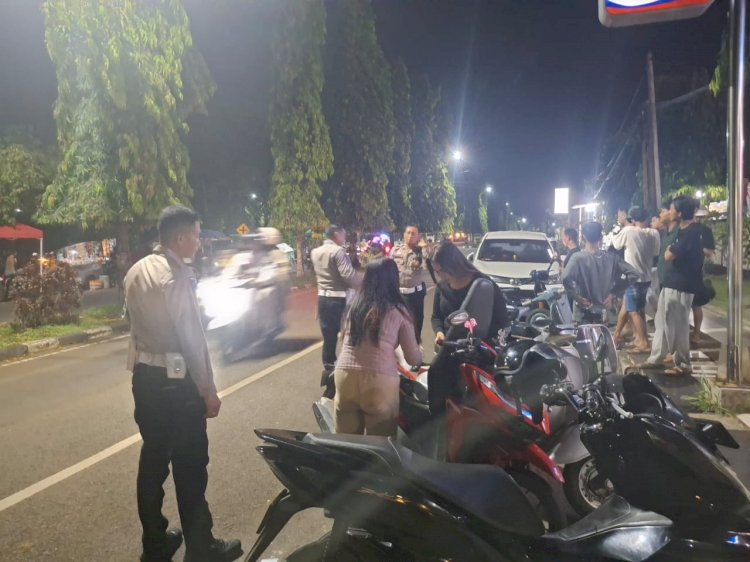 Giatkan Cipta Kondisi KRYD, 21 Kendaraan Knalpot Brong Diamankan Polres Pekalongan