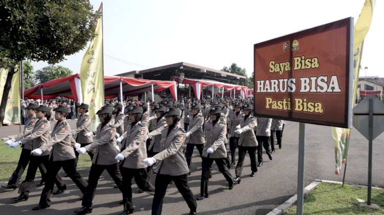 593 Bakomsus Ketahanan Pangan, Kesehatan-Gizi Polri Selesai Pendidikan