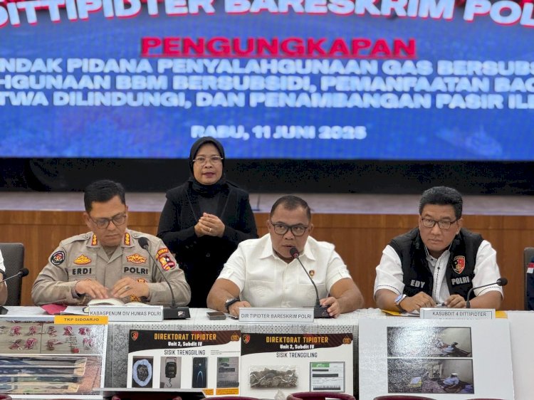 Bareskrim Polri Ungkap 5 Kasus Besar Penyalahgunaan BBM dan Gas Subsidi di Berbagai Daerah