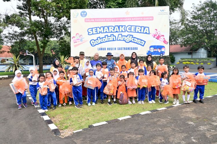 Semarak Ceria Sekolah Angkasa Lanud Husein Meriahkan HUT ke-37 Yayasan Ardhya Garini