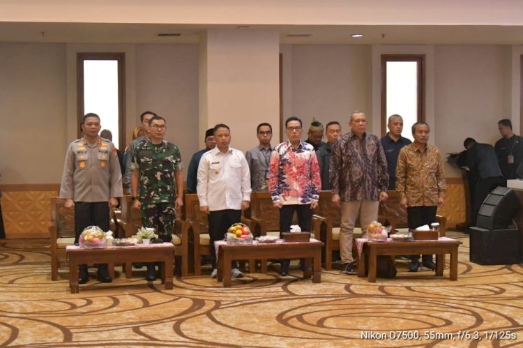 Dandim 0508/Depok Hadiri Launching dan Pengukuhan serta Bimbingan Teknis pengurus Koperasi Kelurahan Merah Putih Kota Depok