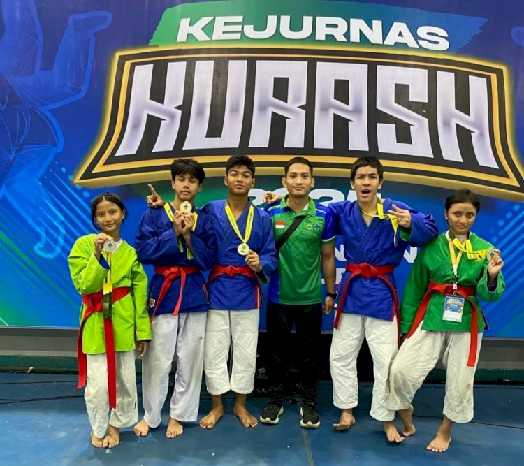 Tim Kurash Provinsi Banten Raih 7 Medali di Kejurnas Kurash 2025
