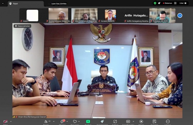 Pemerintah Bahas Penyusunan RPerpres Rencana Induk Bidang Kesehatan