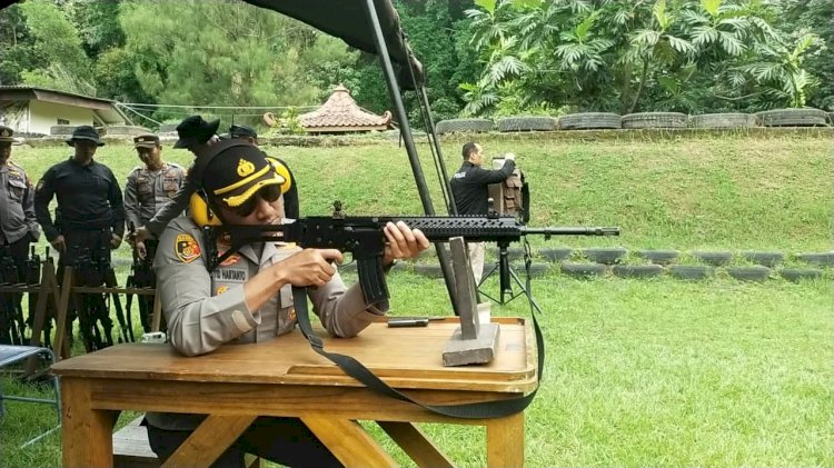Pelatihan Menembak Senjata Api TA 2025, Polres Boyolali Tingkatkan Profesionalisme dan Kesiapsiagaan Personel