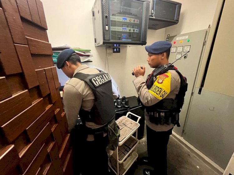 Brimob Polda Metro Jaya Sterilkan Hotel Kempinski dan Amankan Lokasi Kunjungan Delegasi Turkish Gendarmerie