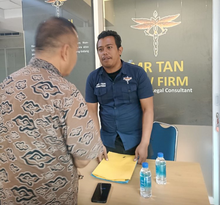 Sambangi Mr Tan Law Firm, Sayid Konsultasi Dugaan Tindak Pidana