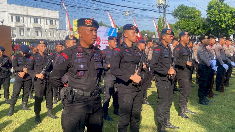 Polres Boyolali Gelar Upacara Hari Bhayangkara ke-79,  “Polri untuk Masyarakat”