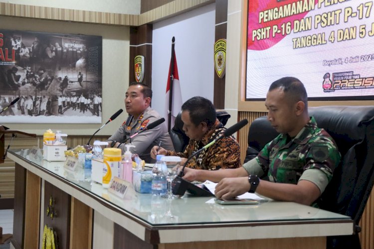 Gelar Rapat Koordinasi, Aparat Siap Amankan Pengesahan PSHT di Boyolali