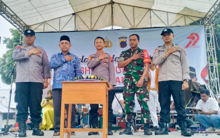 Gelar Santunan Anak Yatim dan Hiburan, Polsek Lebakbarang Semarakkan Hari Bhayangkara Ke-79