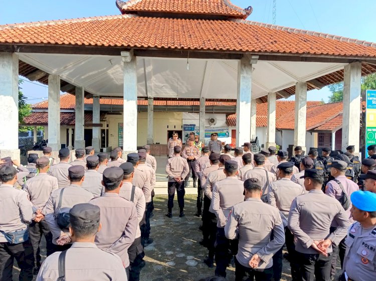 Ratusan Polisi di Pekalongan Amankan Audiensi Warga Sijambe