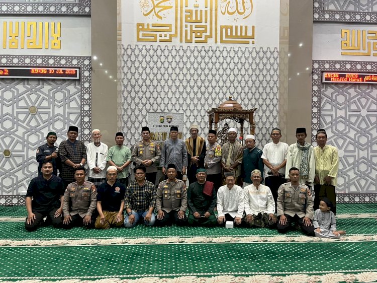 Polda Metro Jaya Gelar Program Satu Jam Mengaji di Masjid Nurul Huda Bekasi
