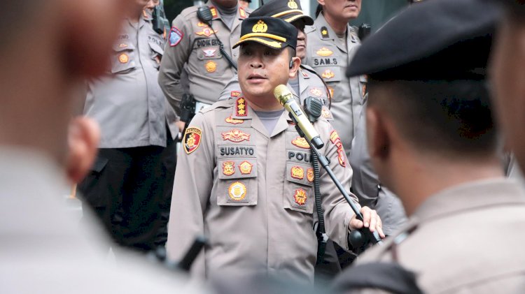 1.082 Personel Polisi Dikerahkan Amankan Sidang Hasto Kristiyanto di PN Jakpus
