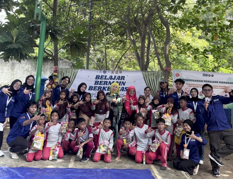 Tidung Green Wave: Mahasiswa UHAMKA Edukasi Lingkungan Kreatif Bagi Siswa SDN Pulau Tidung 01