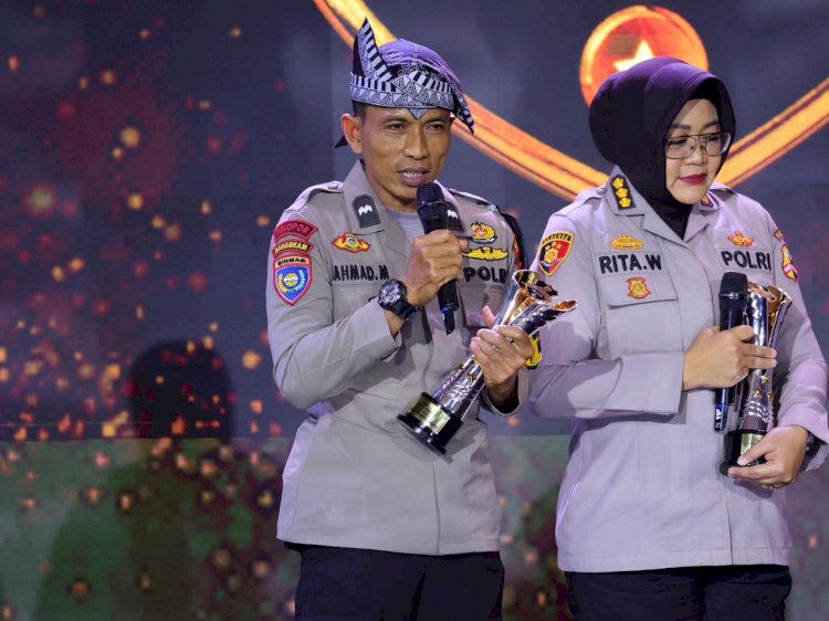 Kapolri Tawarkan Kesempatan Sekolah Untuk Aipda Rahmad Muhajirin Penerima Hoegeng Awards 2025