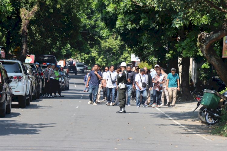 Sambut Kunjungan Wapres, Polres Boyolali Gelar Pengamanan VVIP