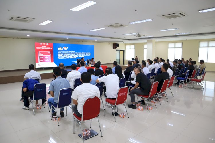 Puslitbang Polri Gelar FGD Strategi Pemberdayaan SDM dan Dukungan Ketahanan Pangan Polres Metro Bekasi Kota