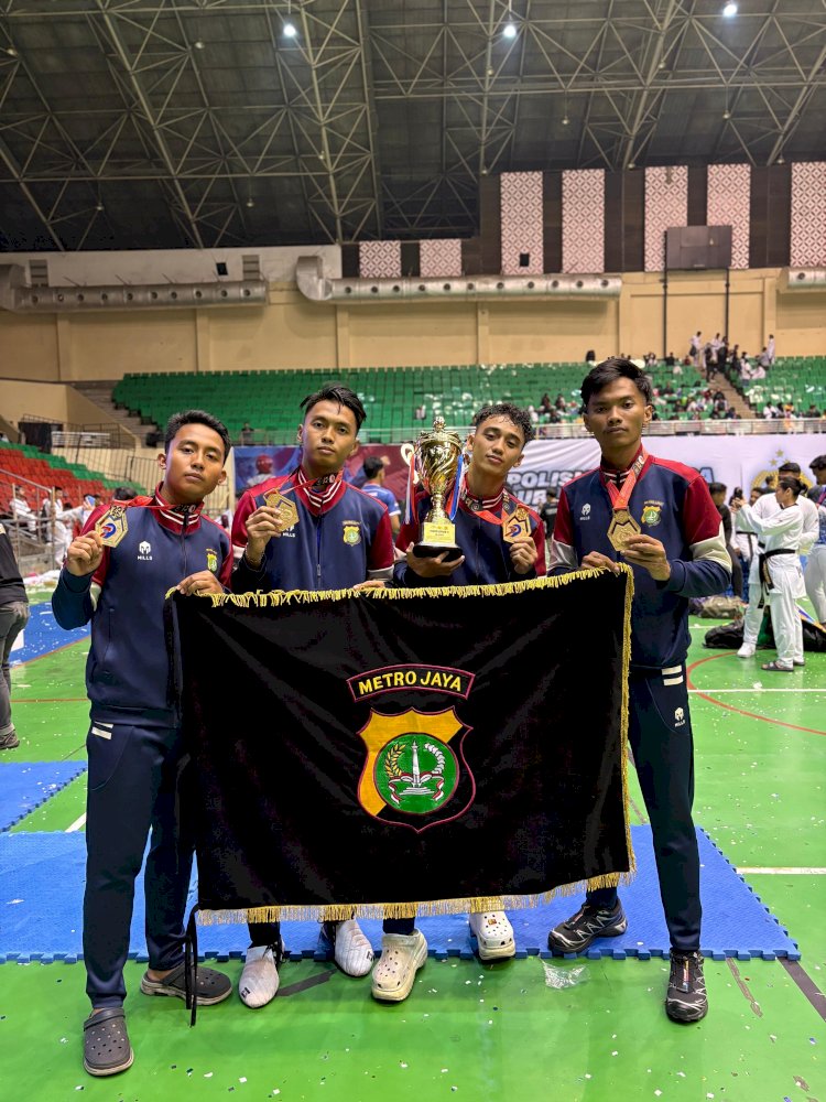 Brimob Polda Metro Jaya Raih Juara Umum 3 pada Kejuaraan Taekwondo Kapolri Cup Ke-6 Tahun 2025