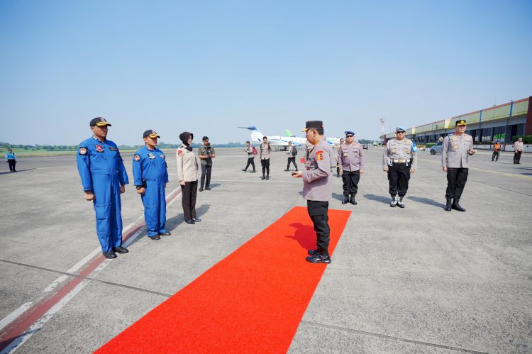 Kapolri Bertolak ke Lampung Groundbreaking SPPG Polri