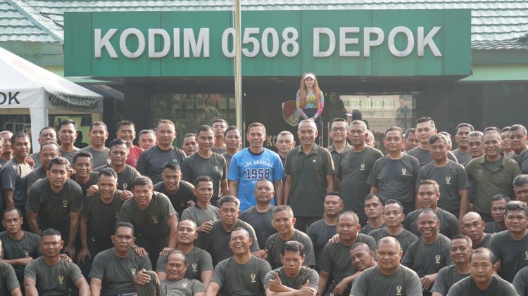 Mayjen TNI Deddy Suryadi Ingatkan Prajurit Kodim 0508/Depok, Jadilah Profesional di Wilayah Penyangga Ibu Kota