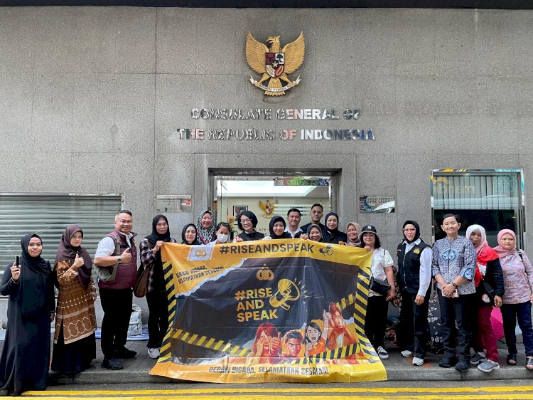 Dir PPA PPO Bareskrim Polri Menyapa PMI di Hong Kong, Serap Aspirasi dan Perkuat Edukasi