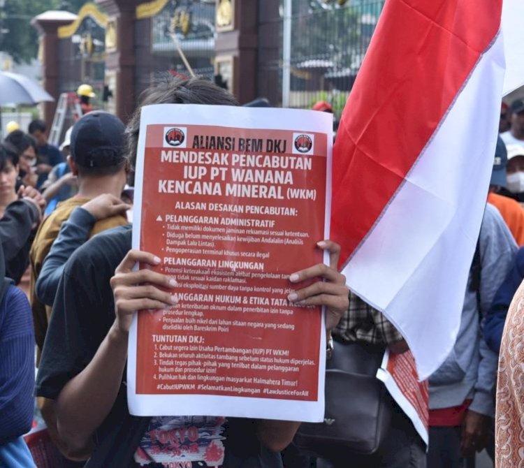 Aliansi BEM DKJ Minta KPK Usut Tuntas Dugaan Tambang Ilegal di Halmahera Timur